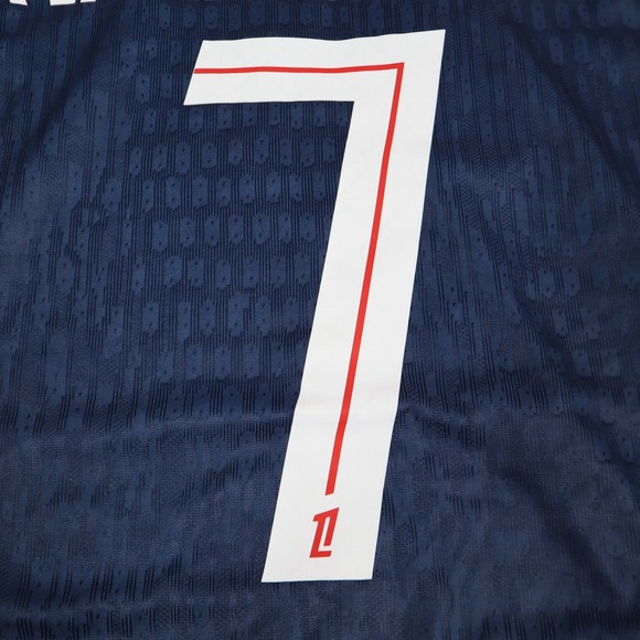 Khvicha Kvaratskhelia #7 Paris Saint Germain PSG Nike Dri-Fit Adv Home Jersey - Picture 5 of 15